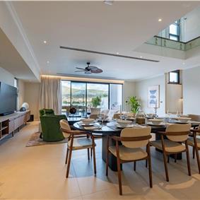 Selection of 5 bedroom seafront villas with pool on Ciovo near Trogir, sleeps 10